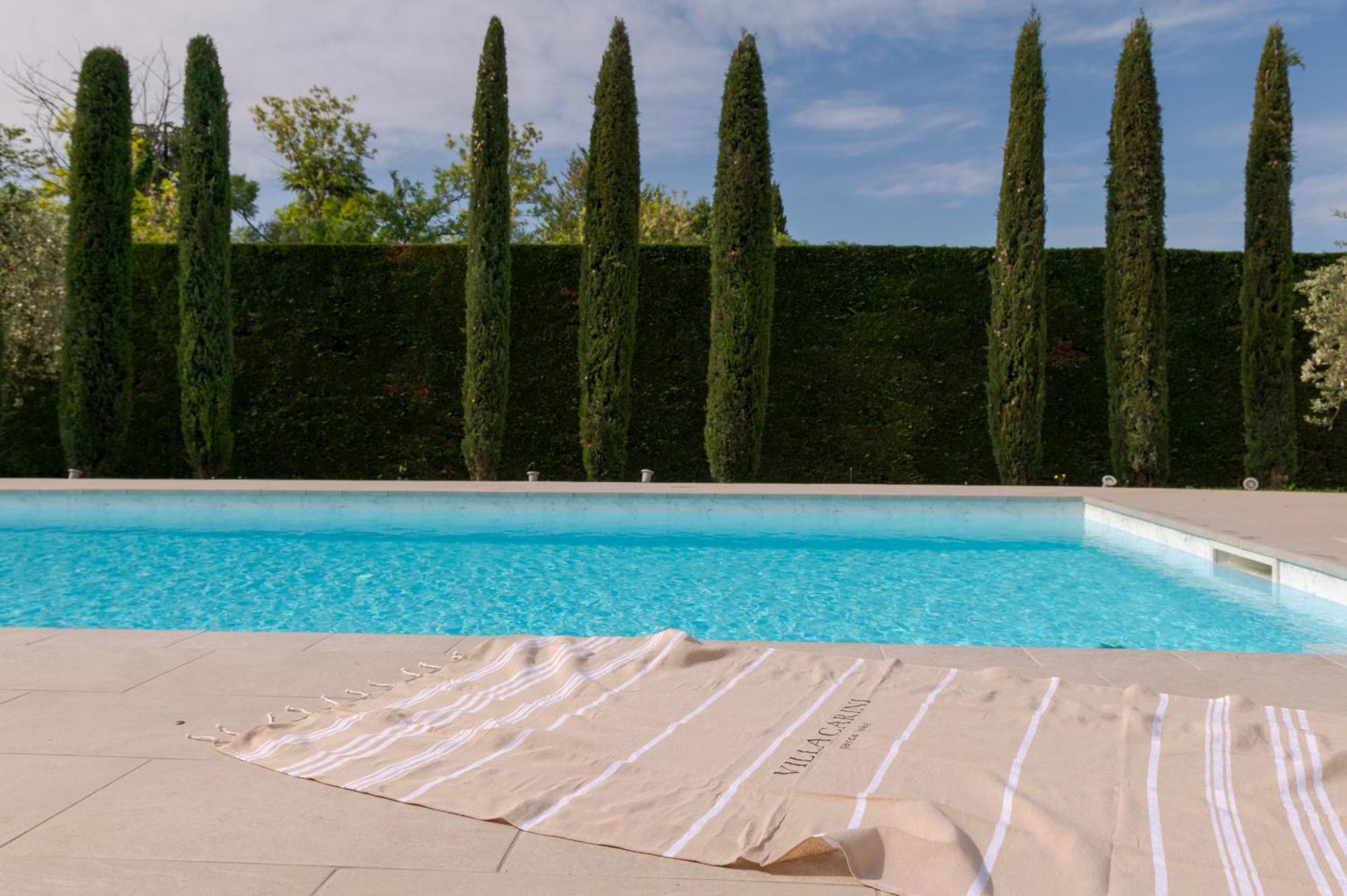 Villa Carini With 3000 Mq Garden & Heated Pool Castelnuovo del Garda Extérieur photo